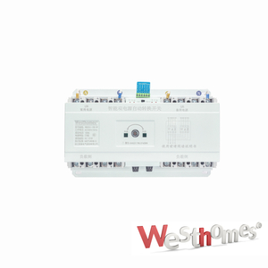 100A AC 400V 4P Commutateur de transfert intelligent MCCB Contrôleur intégré WCQ2A1